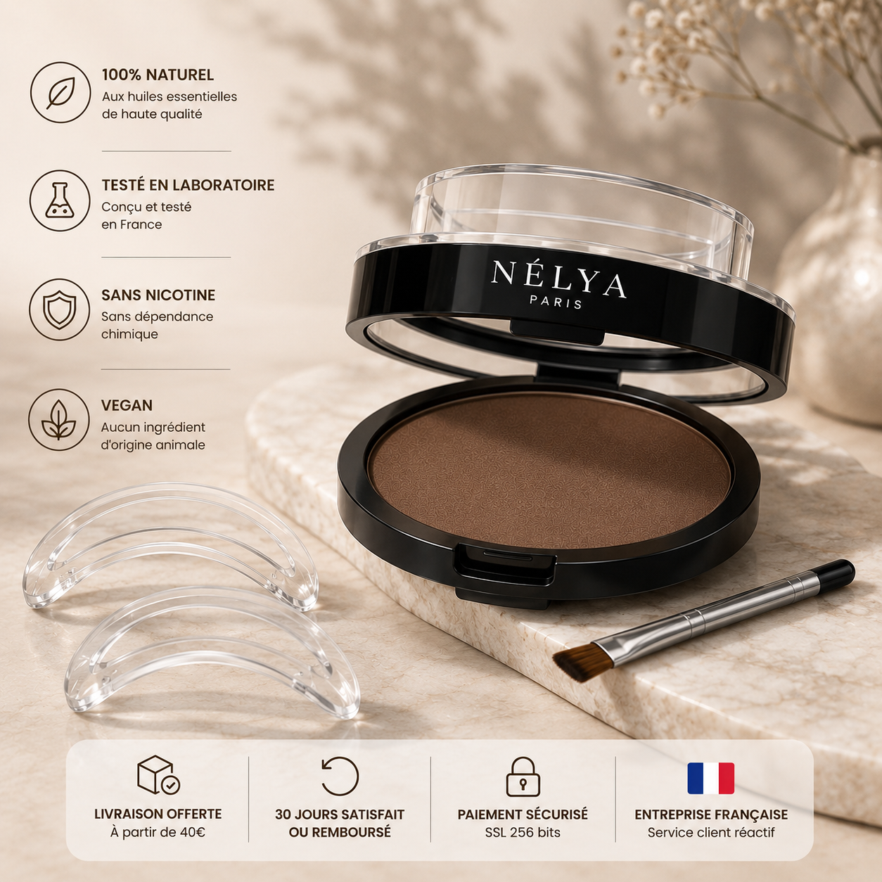Le kit sourcils