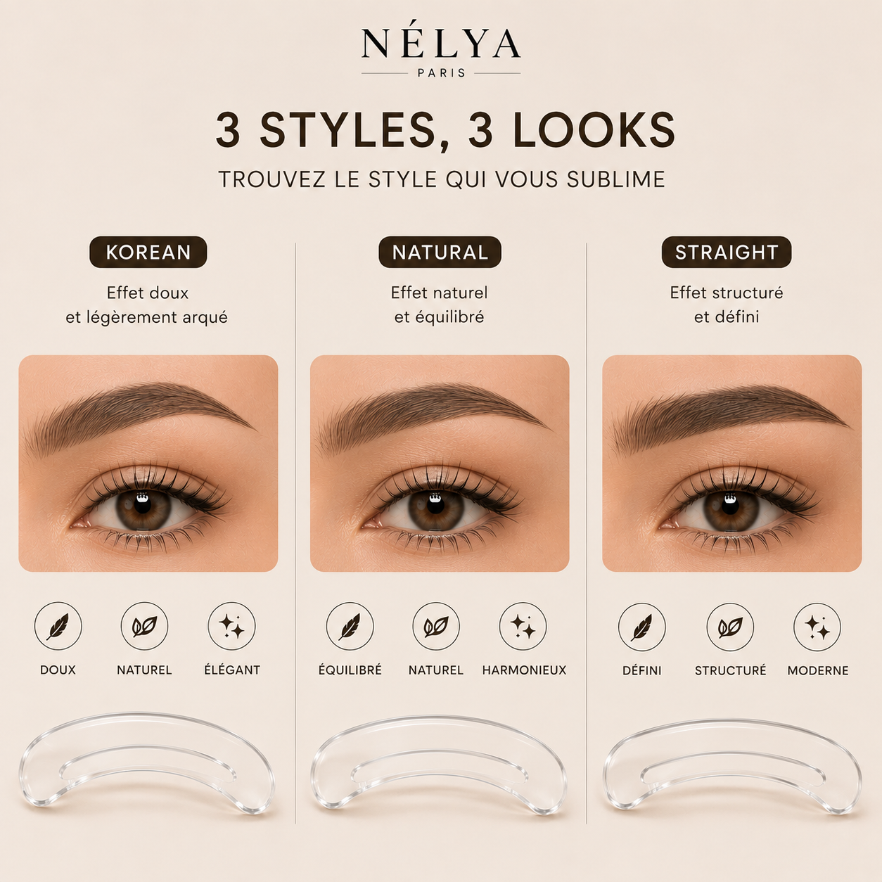 Le kit sourcils